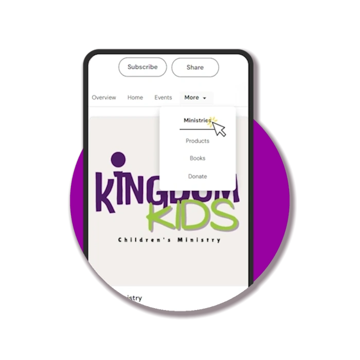 Postitfy custom webpages