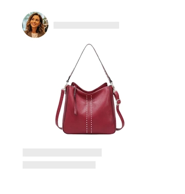 Online Shopping handbag
